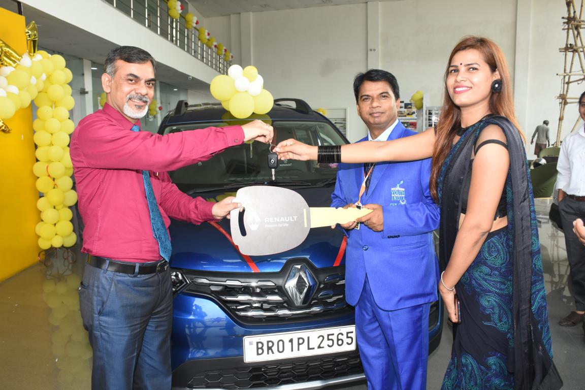 23 June 2020 Car Distribution Program, Renault Showroom, Pana, Bihar